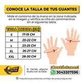 Guantes Halifax Caña Larga Negro